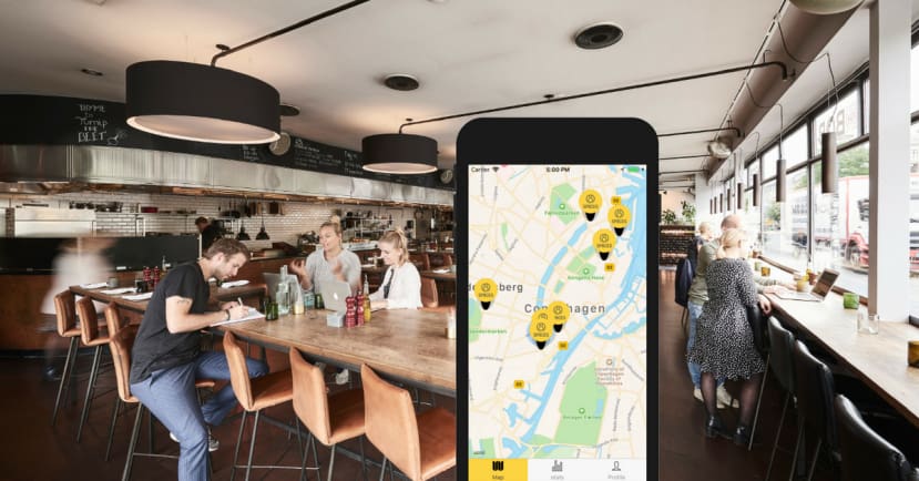 Ny app giver den moderne arbejdsstyrke adgang til arbejds- og mødesteder over hele byen