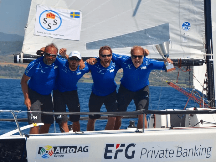 Udvid Sailing Team vinder EM jeg klubbracing