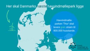 Danmarks største havvindpark skal ligge i Nordsøen