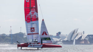 Holger Danske rejser sig, når Denmark SailGP Team skal sejle i Sydney