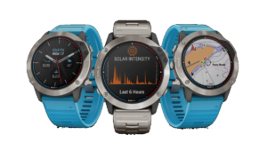 Garmin tilføjer solopladning til sin nye quatix 6 marine GPS smartwatch-serie til sejlere