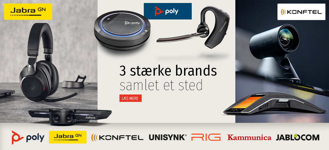 IsiCom indgår distributionsaftale med Jabra og Konftel