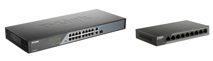D-Link lancere nye PoE Overvågningsswitche med lang rækkevidde