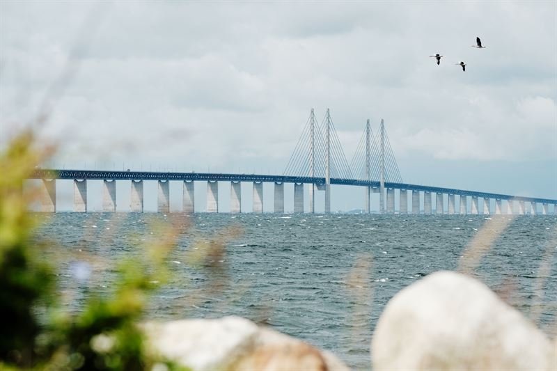 Øresundsbrons trafik föll 40 procent i coronapandemins spår