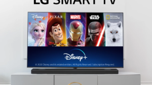 Disney+ er nu tilgængelig på alle kompatible LG fjernsyn i Norden