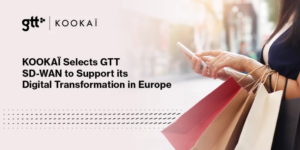 KOOKAÏ vælger GTT’s SD-WAN til at understøtte sin digitale transformation i Europa