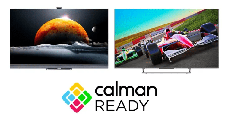 TCL C825 og QLED850 nu udstyret med Calman Ready