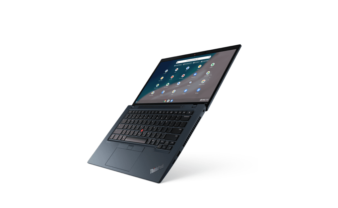Høj produktivitet og forbedret samarbejde med ny ThinkPad C14 Chromebook Enterprise