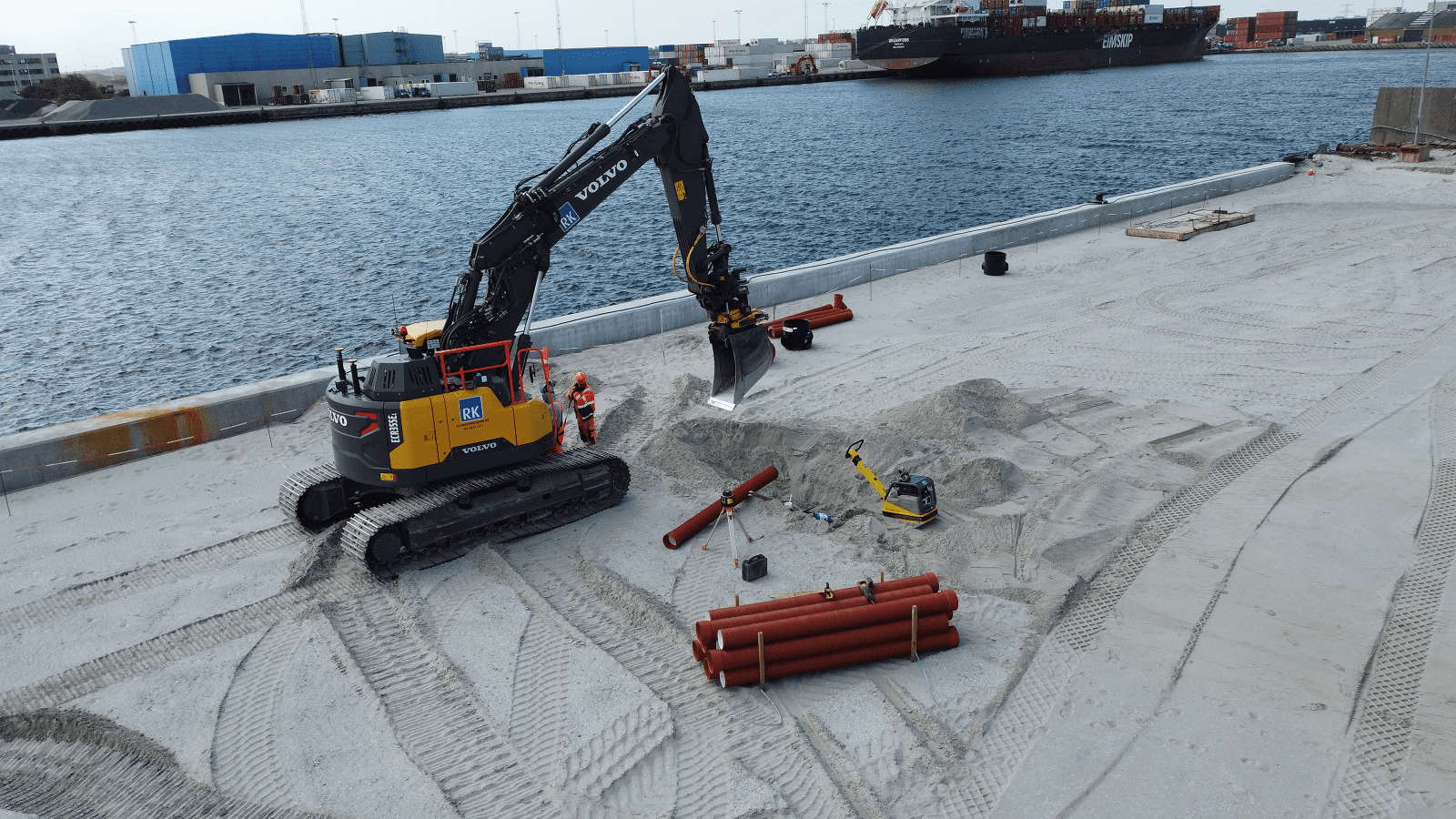 Særlig projektform sikrer bæredygtige spildevandsrør på Aalborg Havn