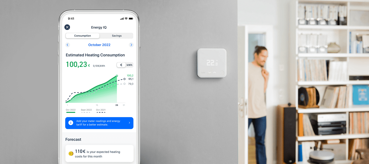 tado°s Energy IQ-feature, der kan styre energiforbruget og forudsige omkostningerne, er nu tilgængelig for alle kunder, midt i hvad der betragtes som den til dato dyreste opvarmningssæson