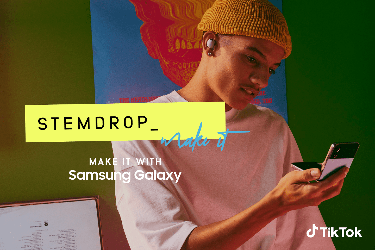StemDrop: Samsung og TikTok lancerer ny musikplatform