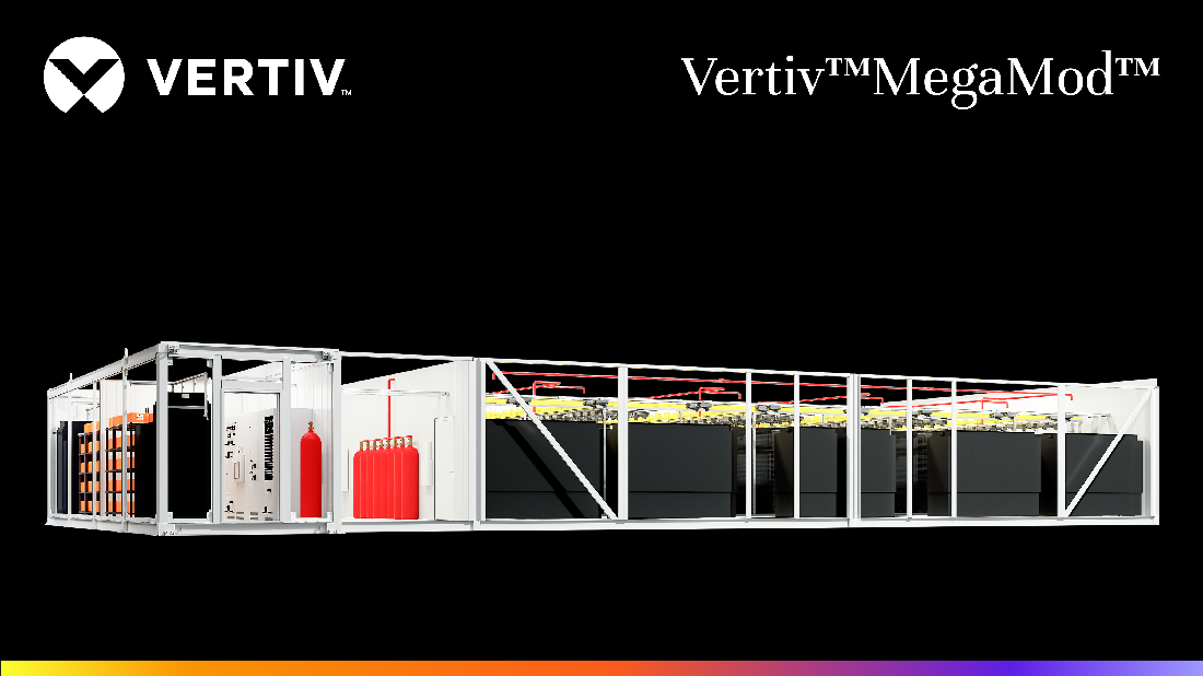 Vertiv introducerer ny præfabrikeret modulær datacenterløsning, der tillader stor kapacitetsudvidelse, for kunder i EMEA