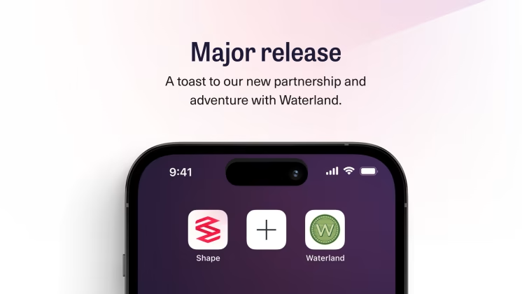 Shape enters into a partnership with Waterland on a major global venture