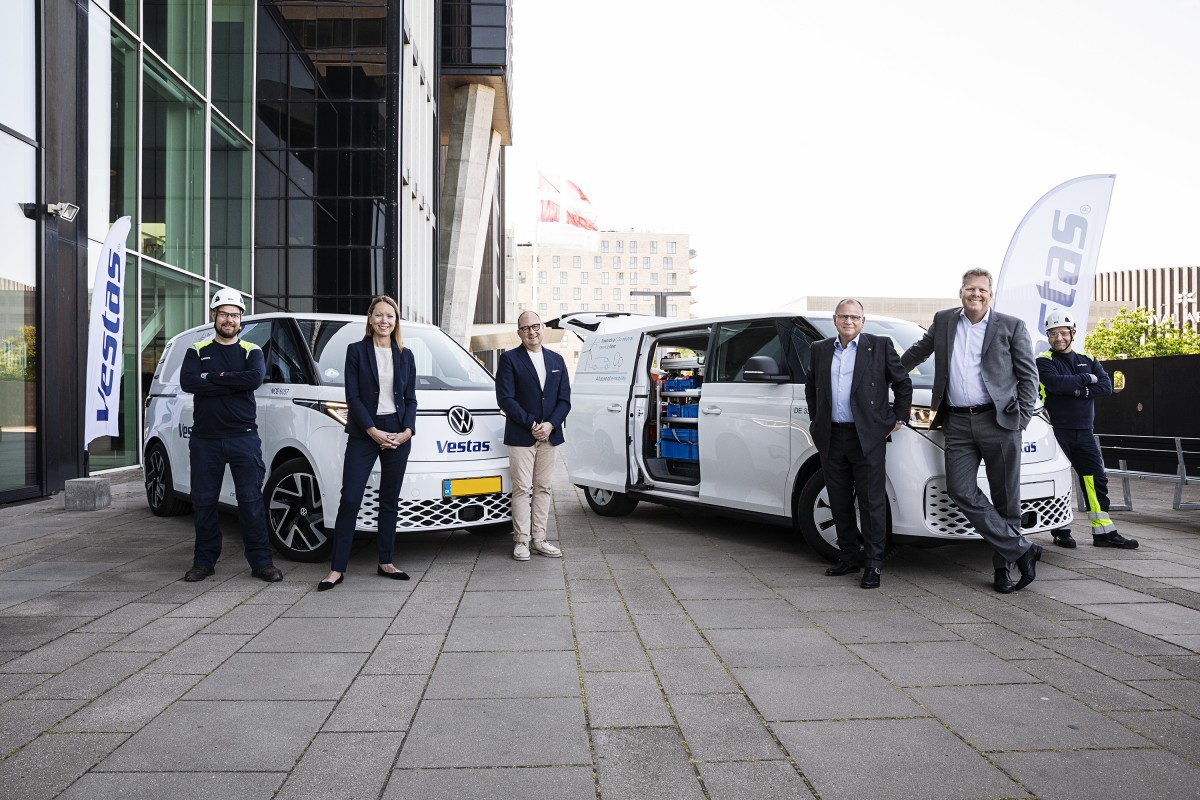 Volkswagen Erhvervsbiler og Vestas indgår samarbejde om elektrisk mobilitet