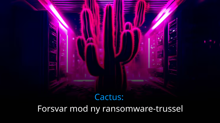 Cactus: Forsvar mod ny ransomware-trussel