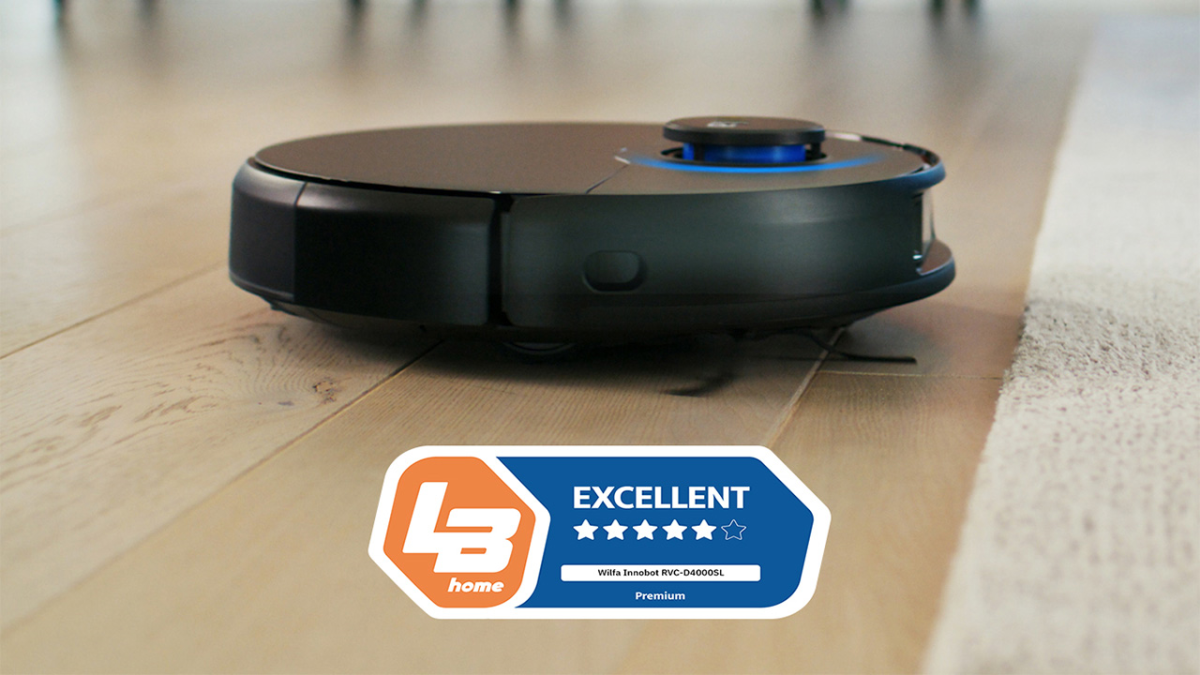 Innobot robotstøvsugeren er vurderet som "fremragende" af L&B Home