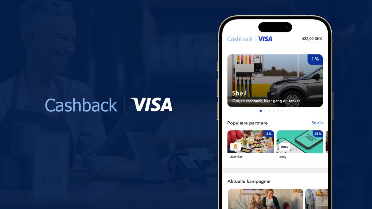 Visa introducerer “Cashback i partnerskab med Visa”