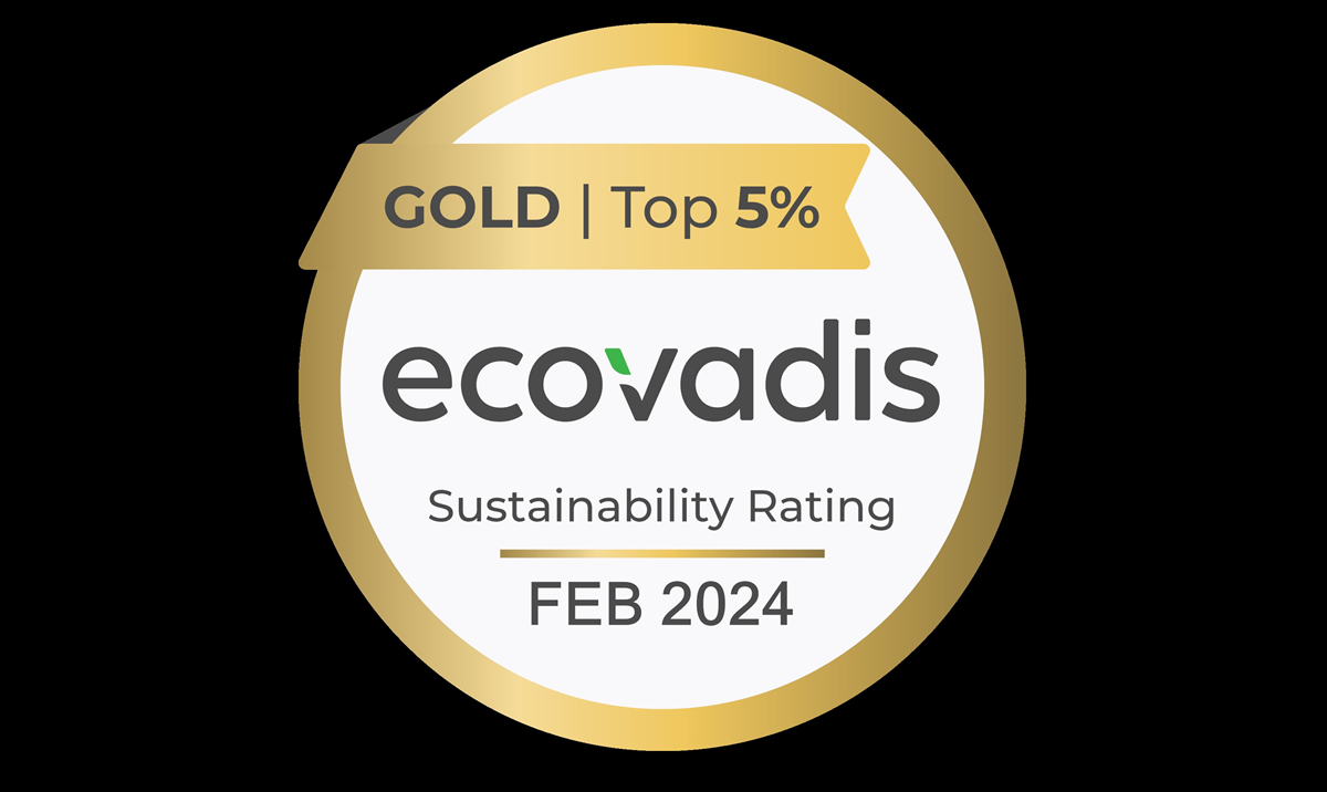 Trust tildeles endnu en EcoVadis Gold certificering