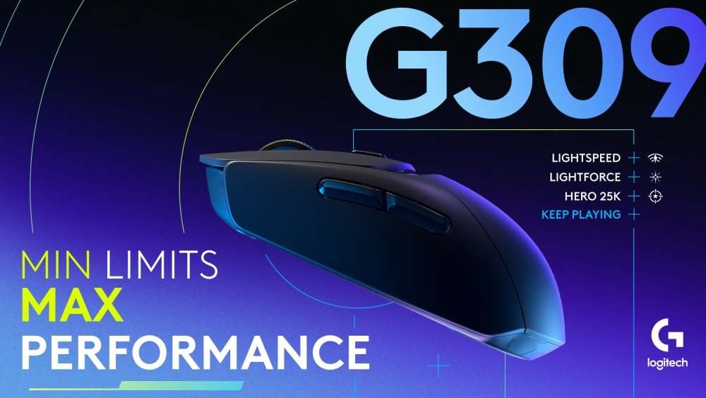 LOGITECH G LANCERER LIGHTSPEED GAMING-MUS TIL ALLE GAMERE