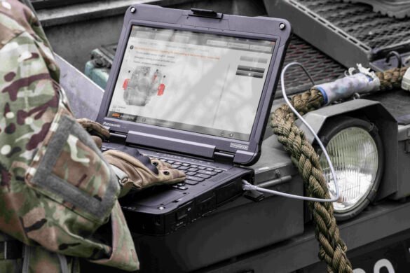 Panasonic Toughbook løfter militre MILITÆRE ENHEDER TIL NYT SIKKERHEDSNIVEAU