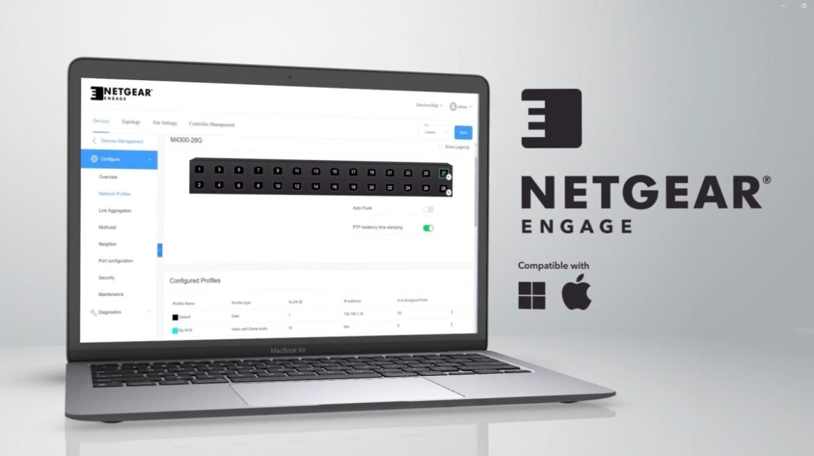 NETGEAR Business lancerer Engage 2.0: Revolutionerer AV-netværksadministration for forbedret tilslutning og kontrol