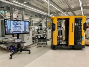 Bosch automatiserer produktionsforsyningen med AMR-robotten SOTO fra Jungheinrich datterselskab Magazino