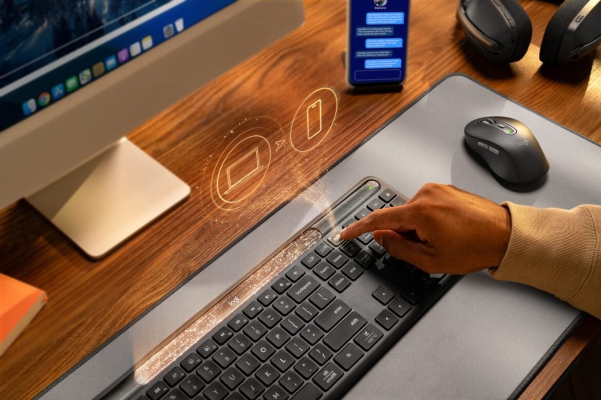 Logitech præsenterer Signature Slim Solar+ K980 tastatur