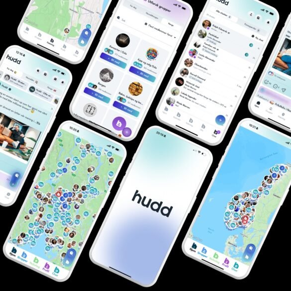 Sådan virker Hudd – et ægte socialt medie
