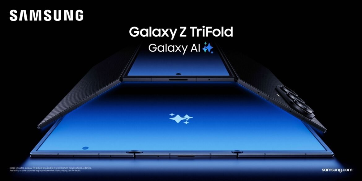 Præsentation af Galaxy Z TriFold: det næste inden for mobil innovation