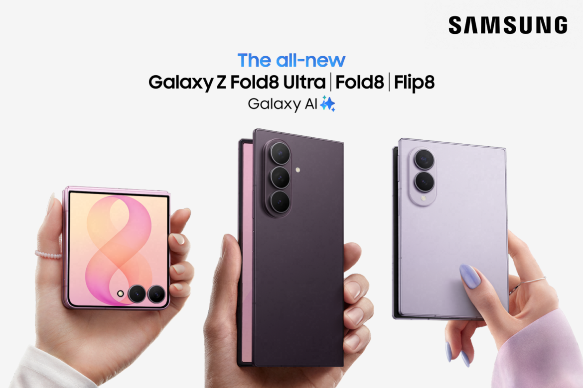 Samsung Galaxy Z Fold8 Ultra, Fold8 og Flip8: Foldbare modeller, tilpasset enhver livsstil