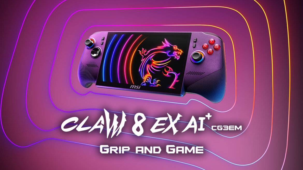 MSI Claw 8 EX AI+ med Intel Arc G3 Extreme er nu tilgængelig i Danmark