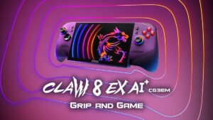 MSI Claw 8 EX AI+ med Intel Arc G3 Extreme er nu tilgængelig i Danmark