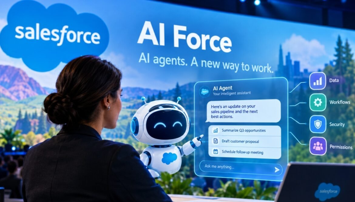 Salesforce lancerer AI Force – vil gøre AI-agenter til virksomhedernes nye brugergrænseflade