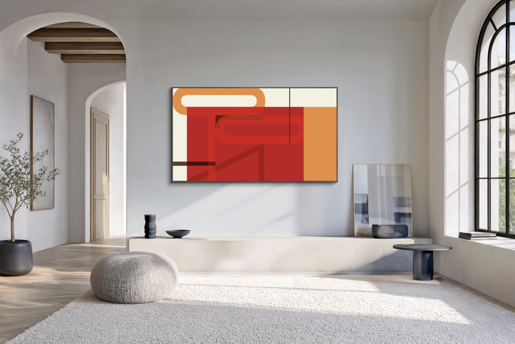 Kunsten ved fleksibel indretning: Sådan tilpasser Samsungs The Frame TV sig moderne hjem dette efterår