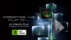 En NVIDIA RTX  Spark-drevet 2-i-1 bygget til en ny æra med AI-agenter